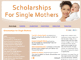 scholarshipsforsinglemothersnow.com