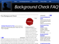 backgroundcheckfaq.com