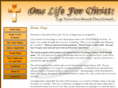 onelifeforchrist.com