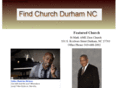findchurchdurhamnc.com