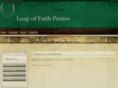 leapoffaithponies.com