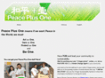 peaceplusone.com