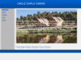 uncleearlscabins.com