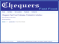 chequersfastfood.com