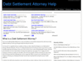 debtsettlementattorneyhelp.com