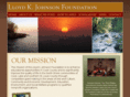 lloydkjohnsonfoundation.org