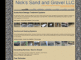 nickssandandgravel.com