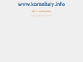 koreaitaly.info