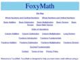 foxymath.com