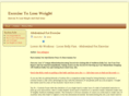 exercisetolose.com