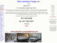 metroupholsterysupply.com