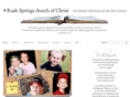 rushspringschurchofchrist.org