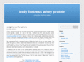 bodyfortresswheyprotein.org.uk