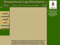 homesteadlogstructures.com