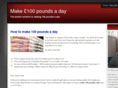 make100poundsaday.com