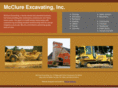 mcclure-excavating.com