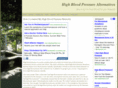 highbloodpressurealternatives.net