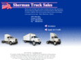 shermantrucksales.com