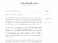criticalmath.com