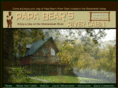 papabearsrivercabin.com