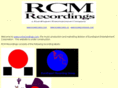 rcmrecordings.com