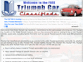 triumphcarclassifieds.com