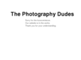 photographydudes.com