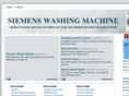 siemenswashingmachine.com