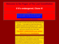 thelostconstitution.com
