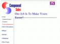 componentsalesnc.com