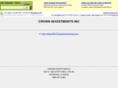 crowninvestmentsinc.com