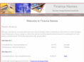 finance-names.com