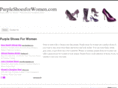 purpleshoesforwomen.com