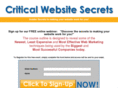 criticalwebsitesecrets.com