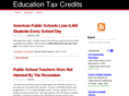 educationtaxcredits.com