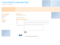 dwcoopercontracting.com