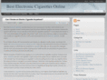 electroniccigarettesonline.org