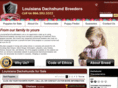 louisianadachshundbreeders.com