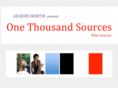 onethousandsources.com