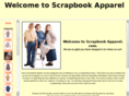 scrapbookapparel.com