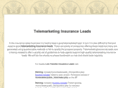telemarketinginsuranceleads.com