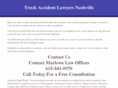 truckaccidentlawyersnashville.com
