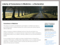 conscienceinmedicine.info