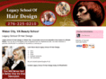 legacyschoolofhair.com