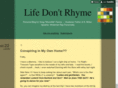 lifedontrhyme.com