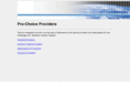 prochoiceproviders.com