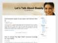 letstalkaboutbeauty.com