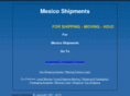 mexicoshipments.com