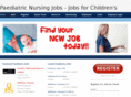 paediatricnursingjobs.com