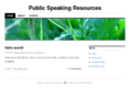 publicspeakingresources.com